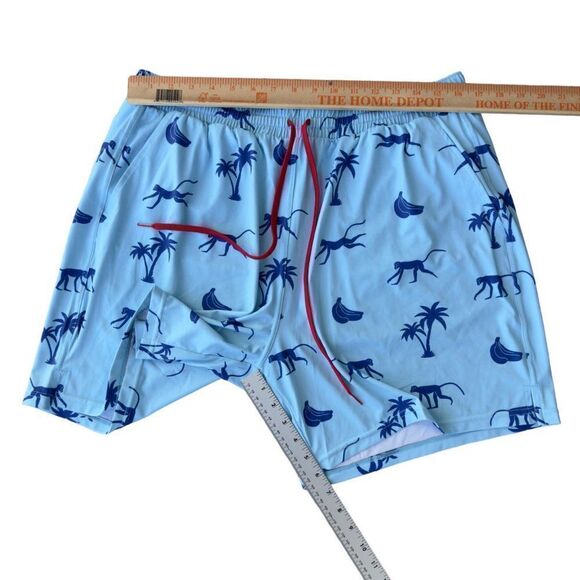 Nomad Trunks by Savage Tacticians Blue Monkey Swim Trunks Men's 2XL - Picture 4 of 5